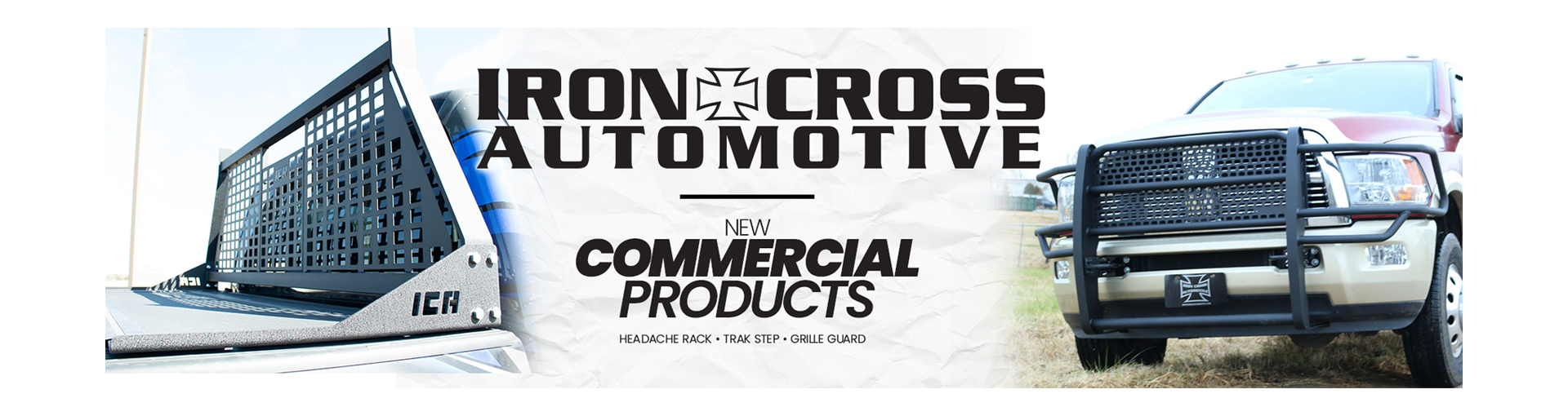 to Iron Cross Automotive! American Made Bumpers and Step Products.