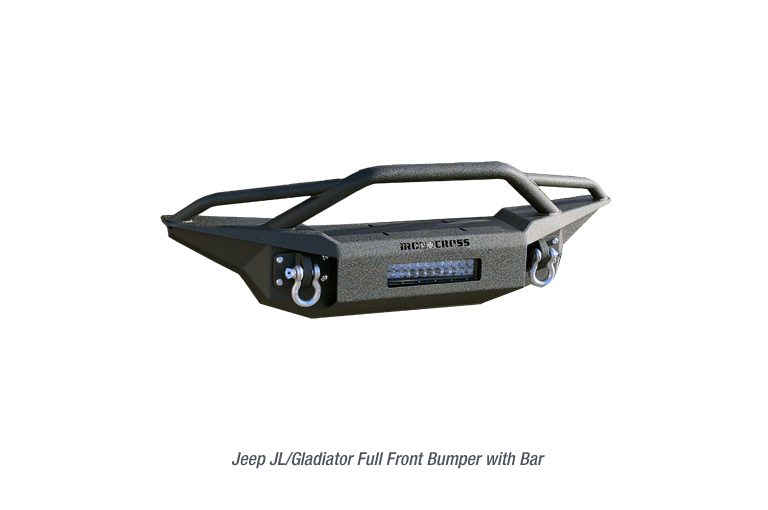 Gladiator Full Front Base Bumper with bar